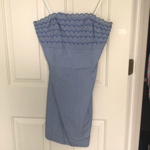 Lilly Pulitzer Strapless Gingham Dress